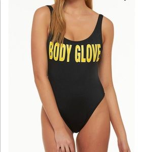 Body Glove Throwback 80’s One Piece Bathing Suit